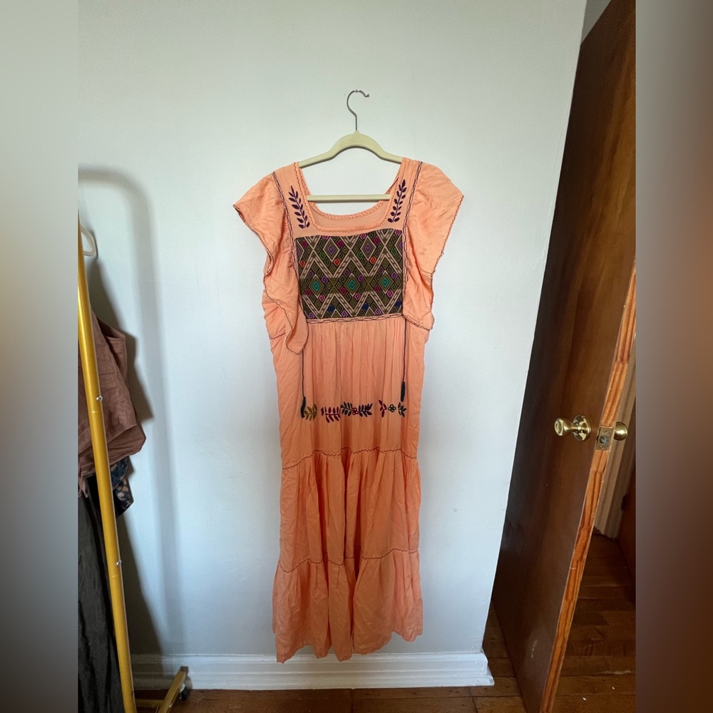 Boho summer maxi dress